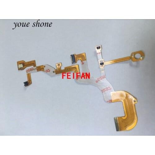 NEW Lens Back Main Flex Cable For SONY DSC-WX300 DSC-WX350 WX300 WX350 Digital Camera Repair Part + Sensor + Socket