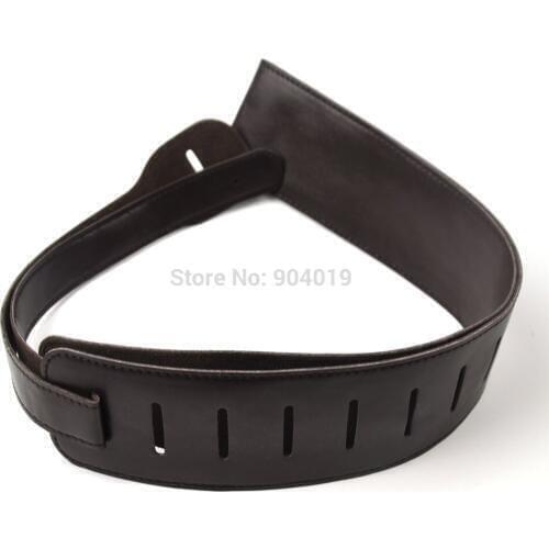Wholesale 10Pcs PU Leather Guitar Strap 2-1/2" Wide Brown