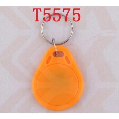 Wholesale 5000pcs/lot T5575 125Khz RFID Proximity tag T5575 key fob tags rfid