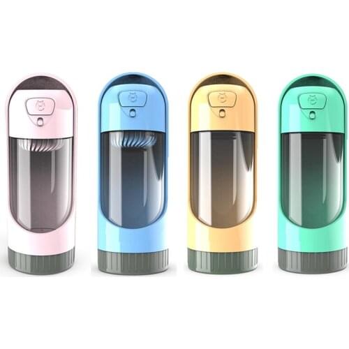 Practical Pet Water Bottle,Leak Proof Lightweight Portable Puppy Water Dispenser With Drinking Feeder for Pets Outdoor Walking