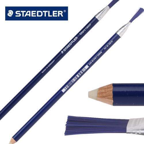 Staedtler 526 61 Mars Rasor Rubber Pencil Hard Eraser 3pcs/lot for Highlight Detail Correction Ballpoint Pen Drawing Supply