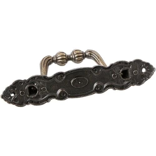 P15D Antique Cabinet Drawer Handle Bronze Door Handle Chest Dresser Vintage Pull Knob