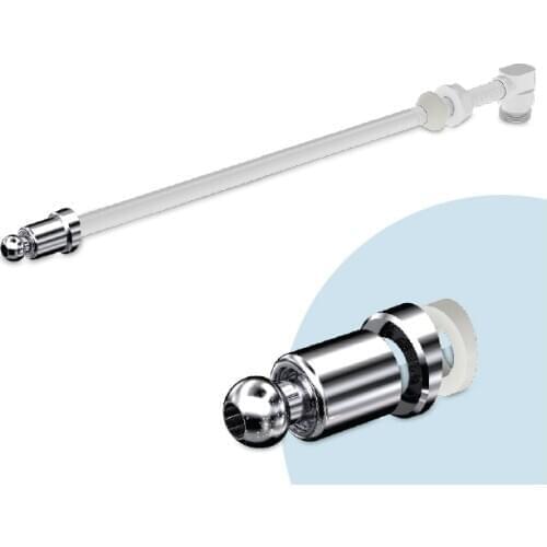 SELF CLEANING PIPE WITH ABS CHROME NOZZLE 290 MM