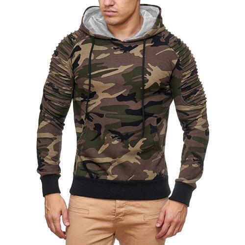 TOLVXHP 2018 New hot sale Fashion Hoodies Men Brand Sweatshirt Male Camouflage Hoody Hip Hop Autumn Winter Hoodie Men Pullover