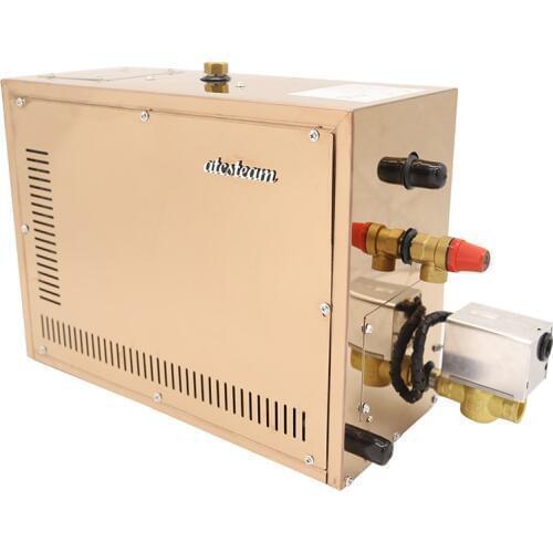 High Quality 12KW Self Draining Stainless Steel Electric Sauna Steam Bath Generator