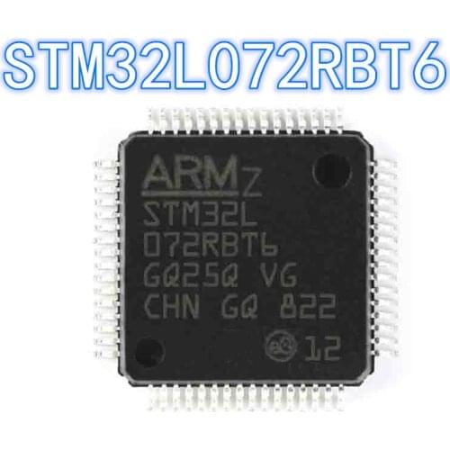 1PCS-10PCS 100% brand new original authentic STM32L072RBT6 QFP-64 32L072RBT6 QFP64 32-bit microcontroller chip 32MHz/128KB