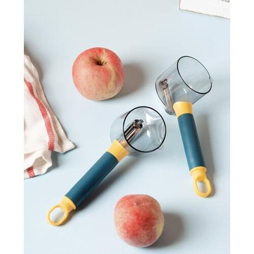 1PC Stainless Steel Peeling Knife With Barrel Vegetable Cucumber Fruit Potato Kitchen Accessories Kitchen Gadget