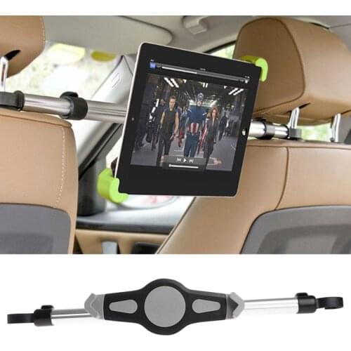 7-11" Aluminum Tablet Car Holder Car Back Seat Tablet Car Mount Stand Stents For iPad Mini 2 3 4 Air 2 For Samsung Xiaomi Kindle