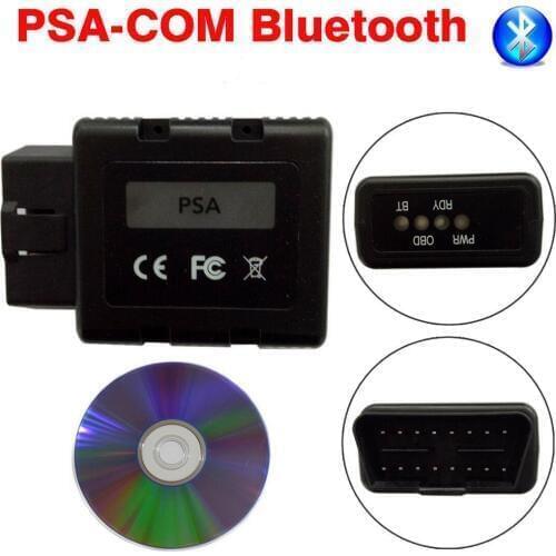 Car Key Programmer PSACOM PSA-COM Bluetooth psacom Replacement of Lexia-3 PP2000 BT For ECU Key programming For Citroen Peugeot