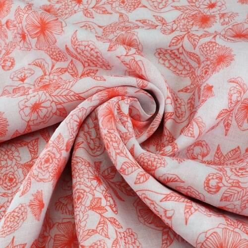 Pure ramie tissus fashion cheongsam fabric skirt dress shirt skirt material