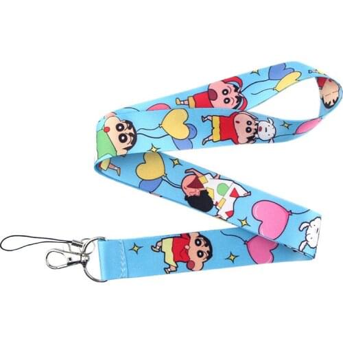 JF0200 Anime Neck Strap Lanyard for Key ID Card Phone Straps USB Badge Holder Hang Rope Lariat Lanyards