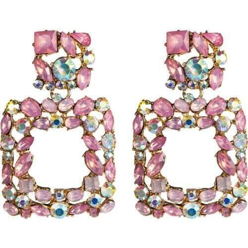 Серьги с камнями KMVEXO China At AliExpress