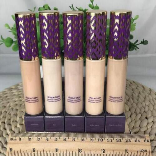 Face Makeup Concealer 5 colors Shape Tape contour Concealer Fair Light Light medium Medium Light sand 10ml liquid foundation