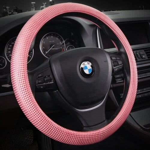Microfiber crystal Leather Car Steering Wheel Cover for BMW X1 X2 X3 X4 E84 F84 F39 E83 F25 G01 F97 F26 G02 F98 Auto Accessories