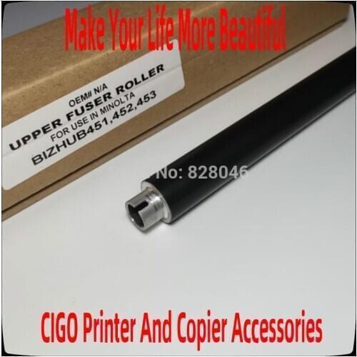 For Konica C451 C550 C650 C452 C552 C652 Printer Heater Roller,For Konica 451 452 550 650 652 Fixing Upper Fuser Roller