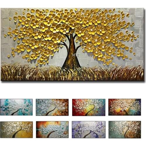 Wall Art Abstract Paintings Modern Oil Painting On Canvas Home Decoration Living Room Pictures Handpainted No Framed 2021