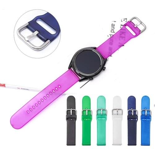 Sport Silicone 22mm Watchband strap for Huawei GT 2 46mm Smartwatch Replacement wristband for Samsung gear S3 Huami Amazfit