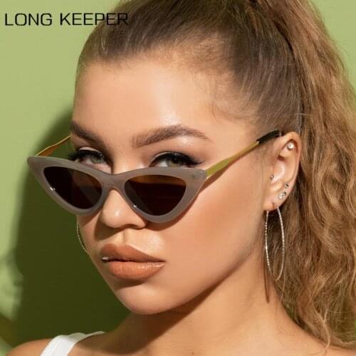 Fashion Cat Eye Sunglasses Women Luxury Vintage Small Sun Glasses Cute Sexy Retro Ladies Party Eyeglasses gafas de sol mujer