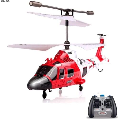 Syma S111G RC Helicopter 3.5 Channel Remote Control Helicopter with Gyro RTF for Children Beginners Indoor