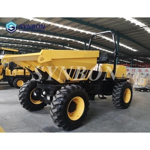 SYNBON new 3 ton 4WD mini dumper truck hydrauic multifunction dumper truck construction vehicles construction machinerySYD30