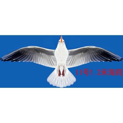 Single line kite bar stunt Seagull cerf volant kites for adults kite flying stunt kite eagle windsock flying bird fun factory