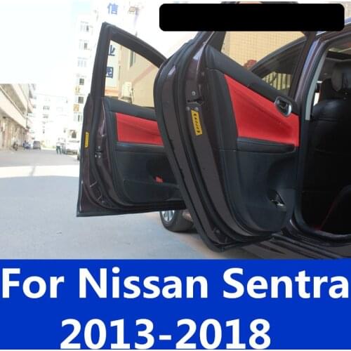 For Nissan Sentra 2013-2018 Sound insulation strip car door slit strip dustproof soundproof strip car Accessories