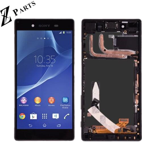 5.2'' For Sony Xperia Z5 E6603 E6633 E6653 E6683 LCD Display + Touch Screen Digitizer Assembly with frame Free shipping
