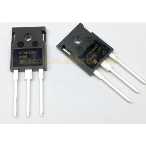 5Pcs SIHW70N60EF W70N60EF or SIHW73N60E or SIHW61N65EF TO-247 70A 600V Power MOSFET