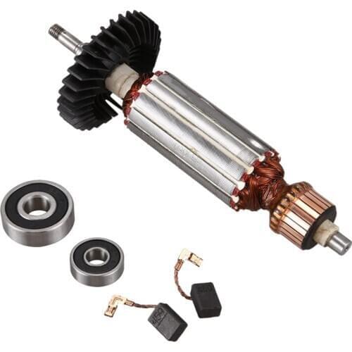 AC 220-240V Armature Anchor Replace for MAKITA GA5030 GA4530 GA4030 GA5034 PJ7000 GA4030R GA4034 Engine Rotor