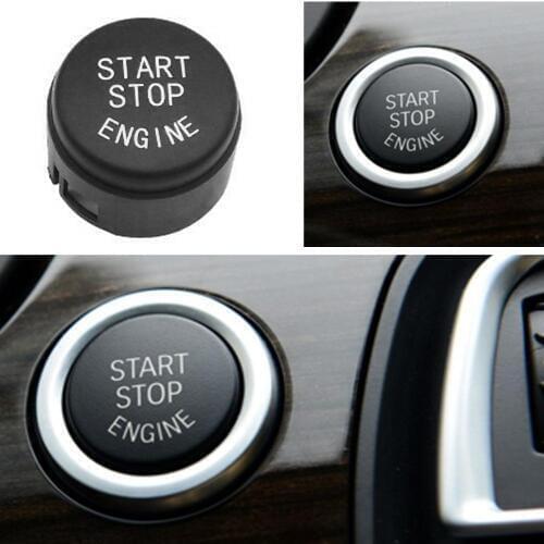 Engine Start Stop Push Button Switch Cover For BMW 5 6 7 F01 F02 F10-F12 2009-13