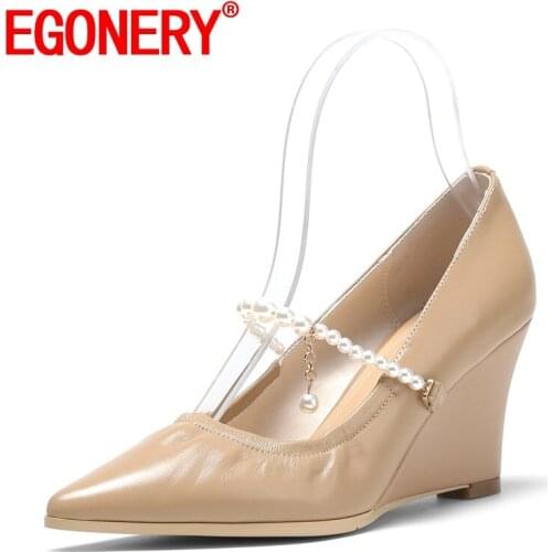 Egonery Women's Shoes With A Strap