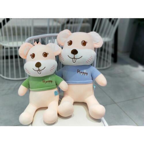 2019 new 20-50cm cute mouse doll plush toy pillow baby toys to send children gifts girls Christmas gifts upscale gifts to girls