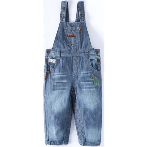 Autumn Winter Thick Baby Overalls Romper Toddler Boy Girl Denim Overall Toddler Overalls Kids Jumpsuit Jeans 9-24M Baby PP Pants