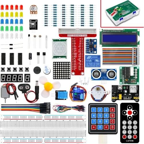 LAFVIN Ultimate Starter Kit Learning Kit for Raspberry Pi, Model 3B+ 3B 3A+ 2B 1B+ 1A+ Zero W+ Diy Kit