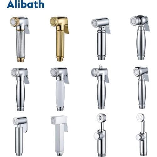 Toilet Shattaf Cleaning Bidet Sprayer set HandHeld Easy Install ABS Pet Shower Diaper Home Wash Bathroom Seat Nozzle Attachment