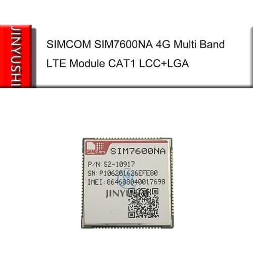 SIMCom SIM7600E/SIM7600A/SIM7600SA/SIM7600G/SIM7600NA LCC CAT1 4G LTE Module 100% New Original