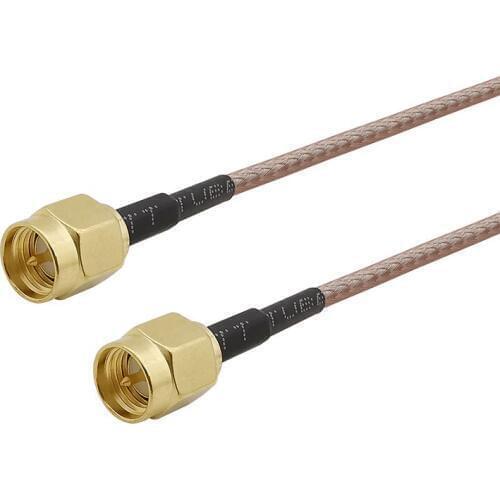 SMA Male to SMA Male RG316 Cable SMA Male Plug To SMA Plug Straight Extension Coax Jumper Pigtail SMA Connector