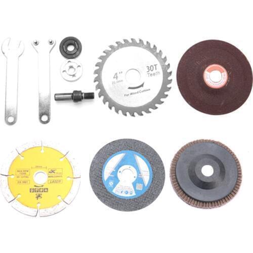 ANENG Electric Drill Conversion Angle Grinder Connecting Rod Cutting Disc Polishing Wheel Accessory
