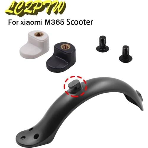 Screws Rubber Cap Plug for Xiaomi Mijia M365 Scooter Skateboard Splash Mudguard Rear Back Fender Guard Hook Shield Accessories