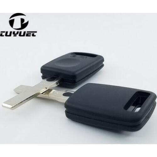Replacement Blank Car Key Case For Audi A6 Transponder Key Shell With Logo