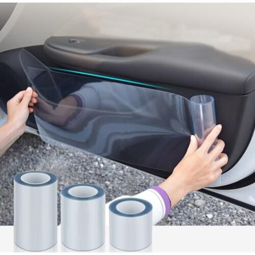 10*15*20cm*100cm Car Rhino Skin Protection Sticker Paint Strong Film Anti-Kick Transparent Invisible Bumper Hood Auto Accessory