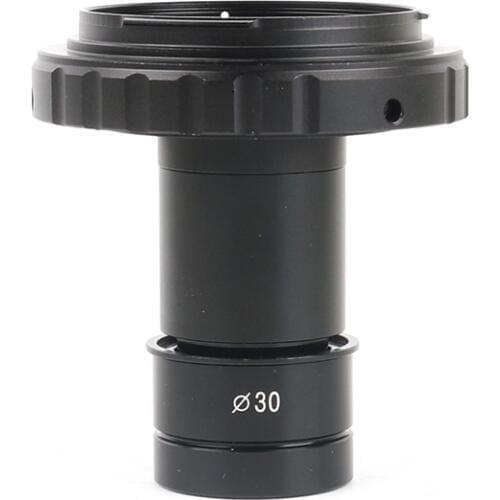 23.2mm 30mm T2 Mount Adapter 2X Eyepiece Lens Digital Canon SLR Camera Adapter For Biological Stereo Microscope