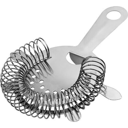 Ice Strainer Filter Bar Accessories Bar Tools Cocktail Shaker Gadgets Stainless Steel