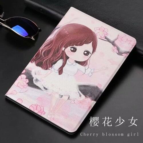 For Huawei MediaPad M5 Lite 10 BAH2-W19/L09/W09 10.1" Case PU Leather Smart Tablet Protective Shell Flip Stand Cover Funda+pen