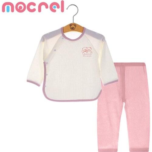 Baby Pajamas In The Spring And Autumn Air Conditioning Long-Sleeved Cotton Childrens Clothes Suit Suits Summer Baby Sets