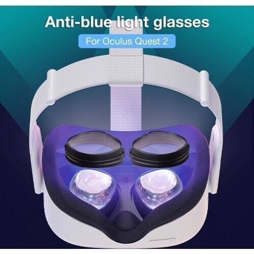For Oculus Quest 2 VR Magnetic Eyeglass Anti-Blue Lens Frame Quick Disassemble Clip Lens Protection For Oculus Quest 2 Glasses