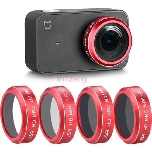 MRC-UV/MRC-CPL/ND4/ND8 Neutral Density CPL UV lens Filter for Xiaomi Mi Mijia Mini Sport Action Camera