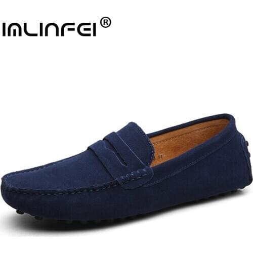 IMLINFEI Men's Slip-ons