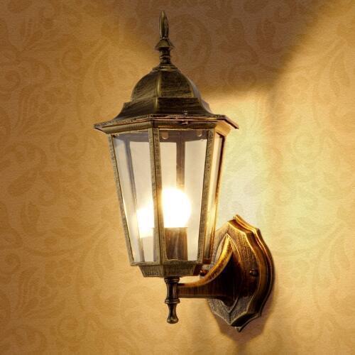 Fashion Iron wall lamp vintage wall lights outdoor balcony waterproof lamp