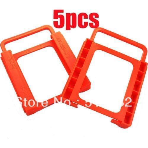 PC 2.5" HDD SSD TO 3.5" Mounting Adapter Bracket Dock For SSD Holder ATX Driver